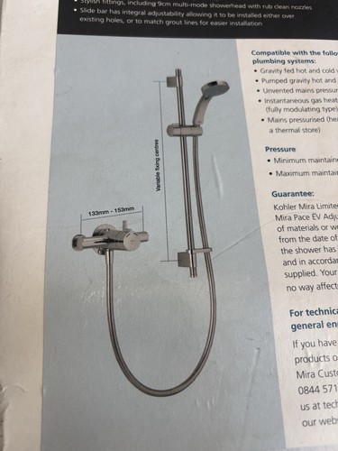 Mira pace thermostatic - ev,