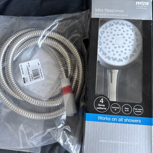 Mira shower head white and - white, 2
