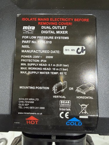 Mira platinum dual outlet - dual,