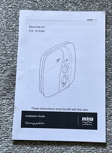 Mira elite shower - st,