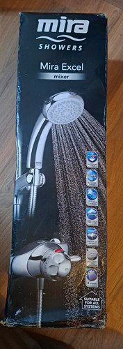 Mira excel mixer shower chrome - excel,
